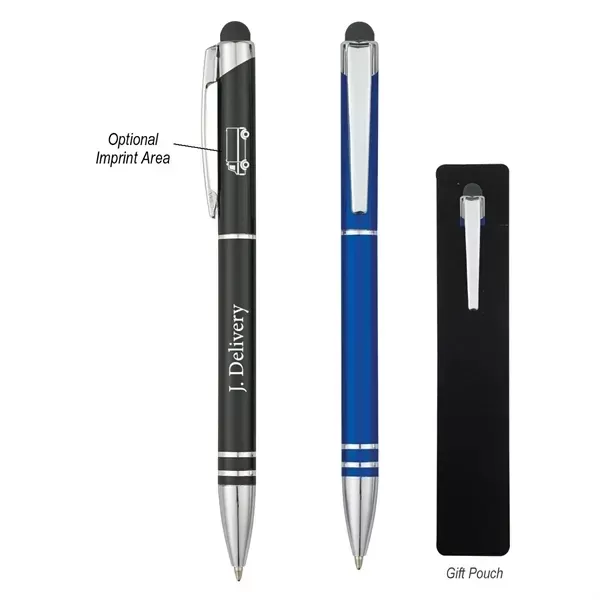 Aluminum stylus pen with