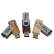 Wood Swivel Usb Drive.