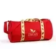 Duffel bag with decorated