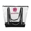 Clear tote bag with