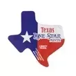 Texas-shaped tin filled with