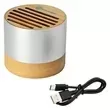 Bamboo/Recycled Aluminum Wireless Speaker