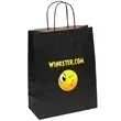 Matte paper shopper with