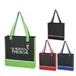 Black non-woven tote bag