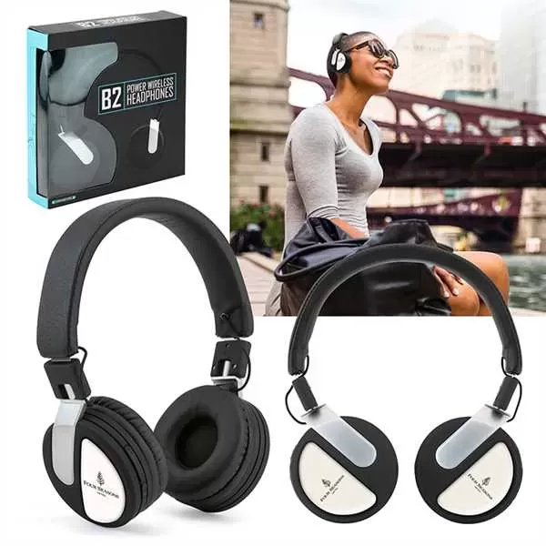 B2 wireless on-ear headphones