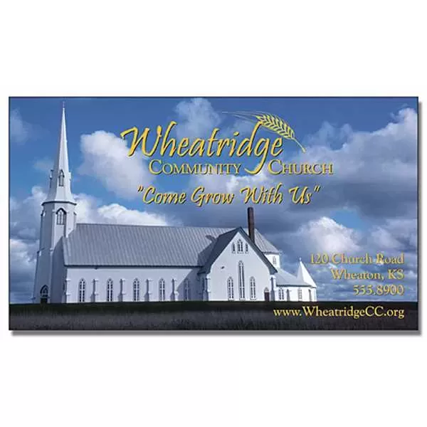 Religious Business Card Magnet