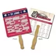 Baseball Schedule Hand Fan