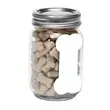 Pint Jar with Bone