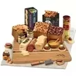 Bamboo serving board with