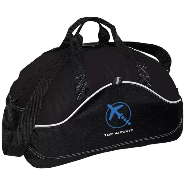 Sports bag made of