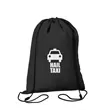 Non-woven drawstring bag. 