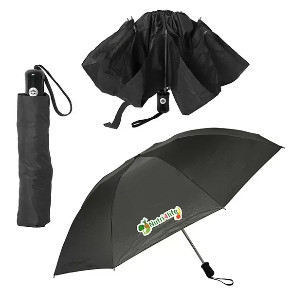Reversible folding umbrella 