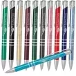 Retractable ballpoint pen featuring