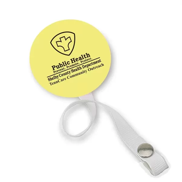 Pacifier holder with disk