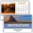 Spiral bound desk calendars.