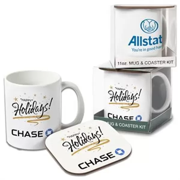 Customizable mug gift set.