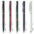 Ultra-slim plastic twist-action pen