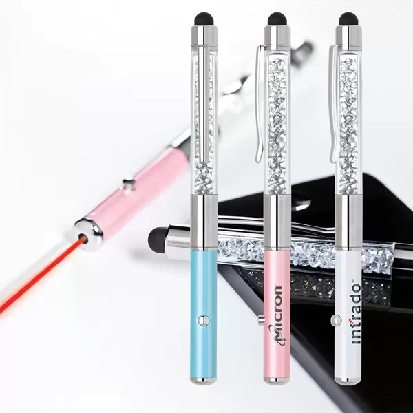 2-in-1 stylus and laser