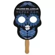 Skull shaped fan, material