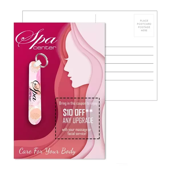 Full-color customizable direct mail