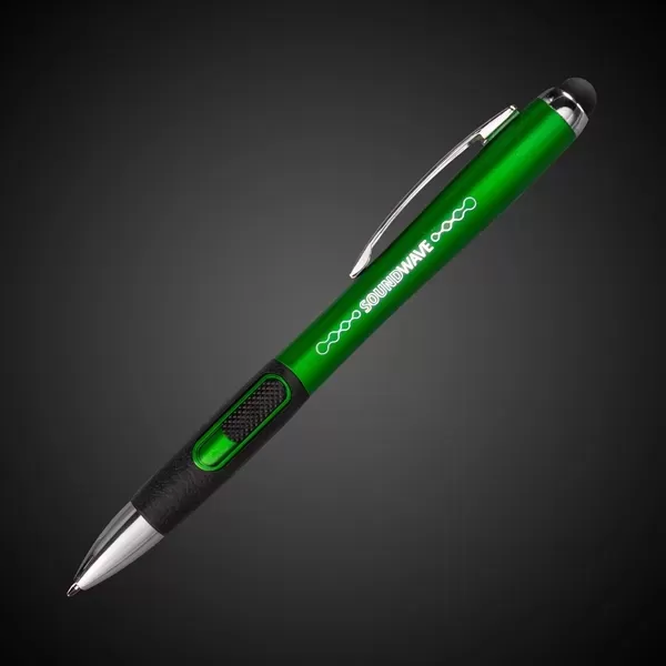 Glowing LED stylus pen