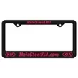 Automotive license plate frame