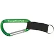 Anodized aluminum carabiner that