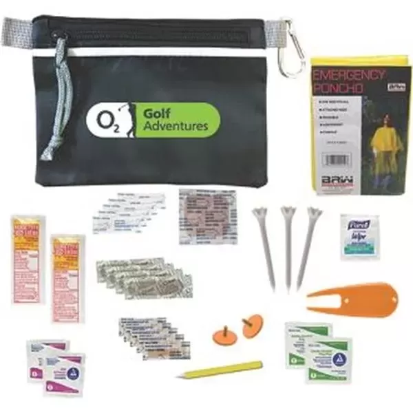 Practical golf kit with