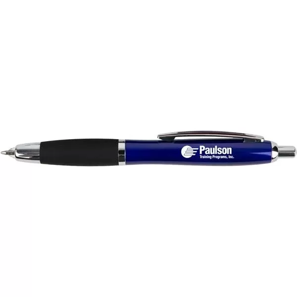 Metal click-action pen with
