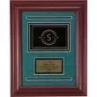 Framed award with rosewood