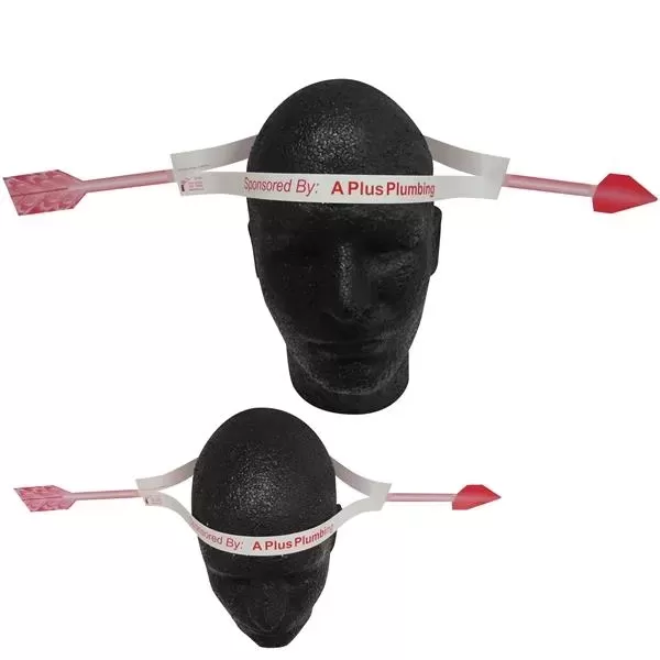 Arrow headband, made from