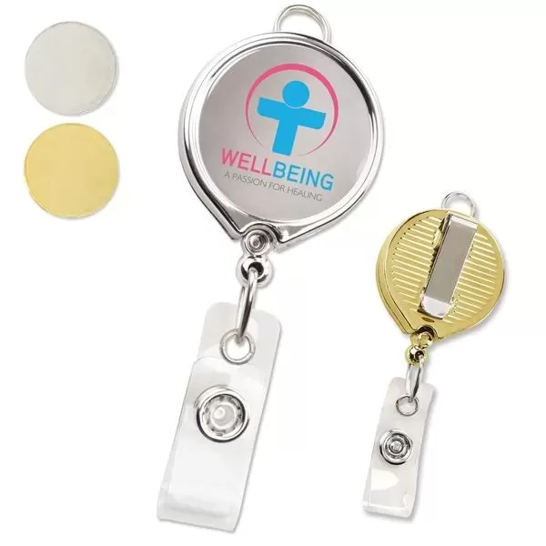 Custom badge reels feature