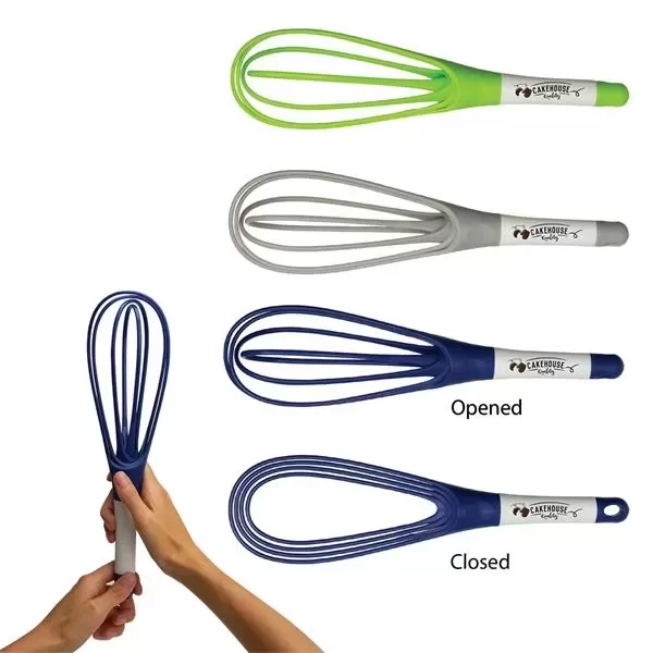 Collapsible whisk that's made
