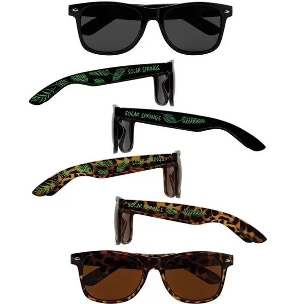 Customizable polarized sunglasses with
