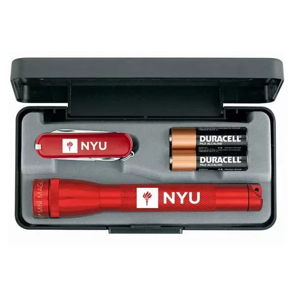 Gift set with MagLite