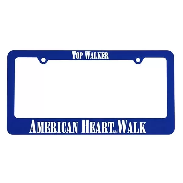 Automobile license plate frame