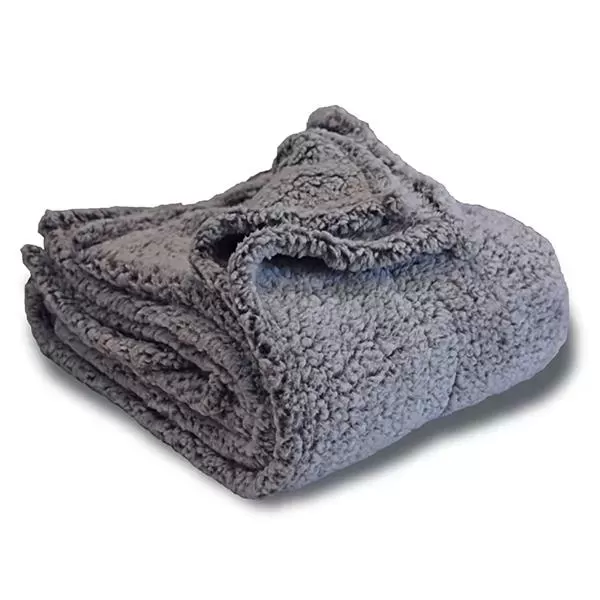 Frost Sherpa blanket with