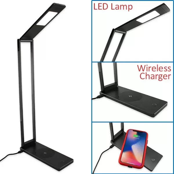 Wireless Charging Lamp that