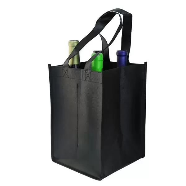 Four bottle wine tote