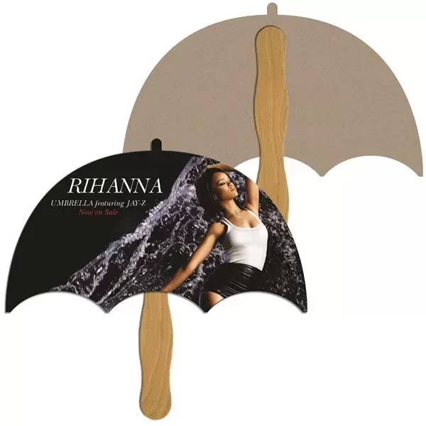 Umbrella shaped fan is