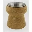 Cork champagne cooler with