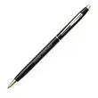 Sleek black metal pen