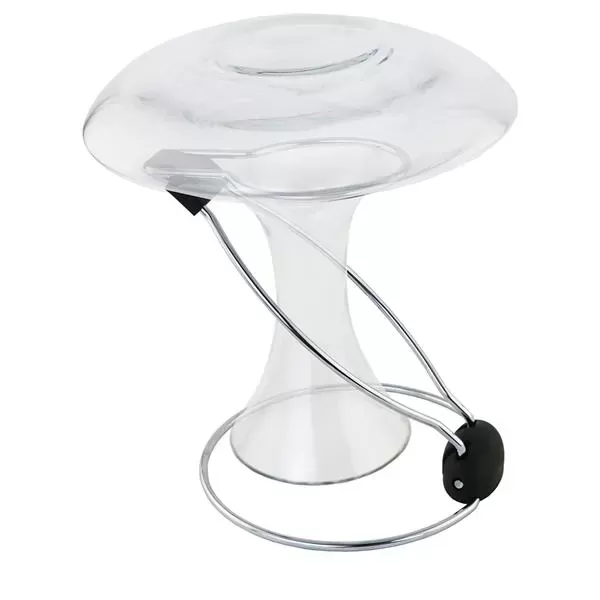 Foldable decanter drying rack,