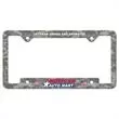 White Auto License Frame