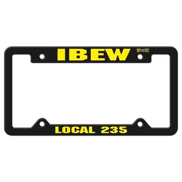 Automotive license plate frame