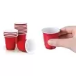 Red cup shot glass,