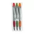 Pack of 3 highlighter/pen