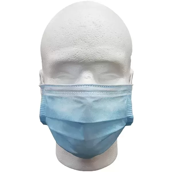This disposable face mask