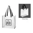 Clear PVC tote bag