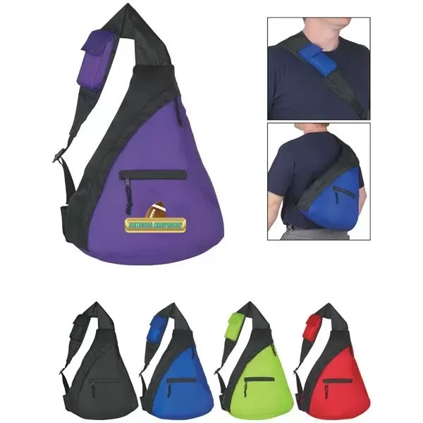 Sling backpack made of